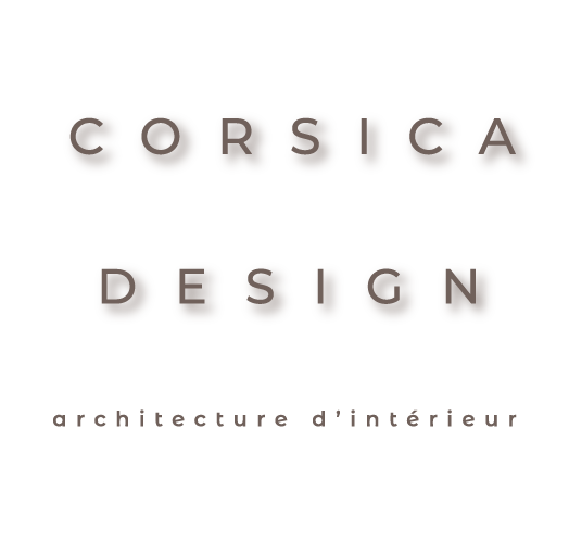 Logo Corsica Design, architecture d’intérieur en Corse