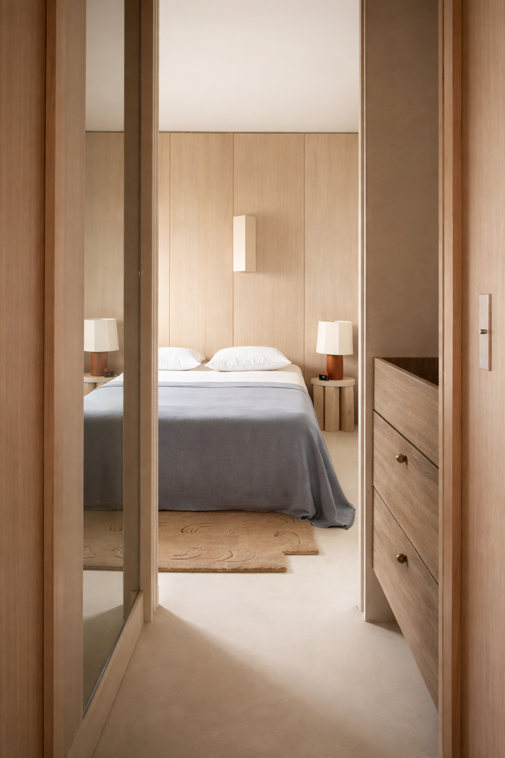 Suite parentale épurée – architecture intérieure contemporaine (copie)