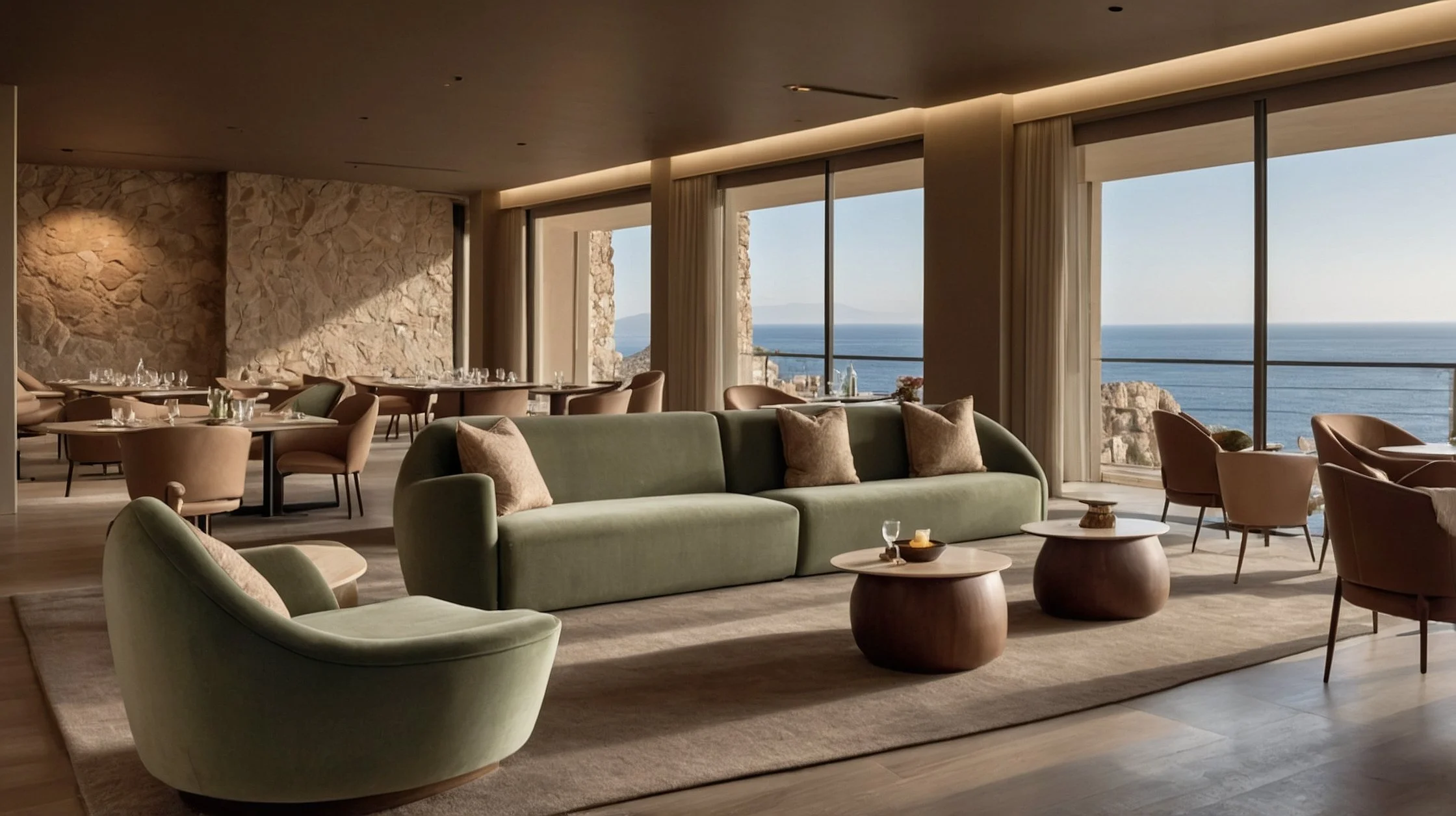 U Liccettu, lounge face au large